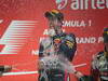 GP INDIA, 27.10.2013- Podium: Sebastian Vettel (GER) Red Bull Racing RB9 (vincitore)
