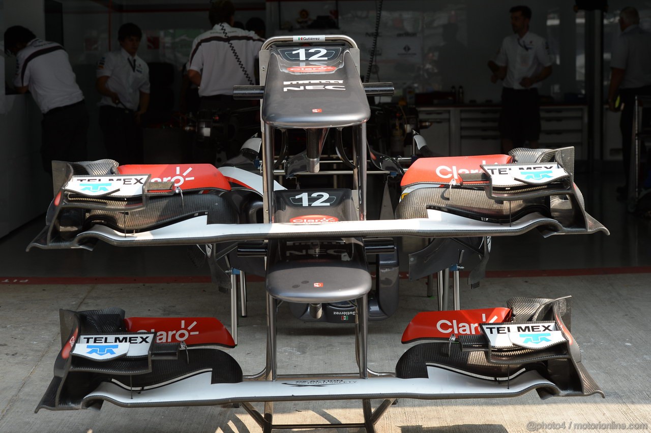 GP INDIA, 24.10.2013- Esteban Gutierrez (MEX), Sauber F1 Team C32 