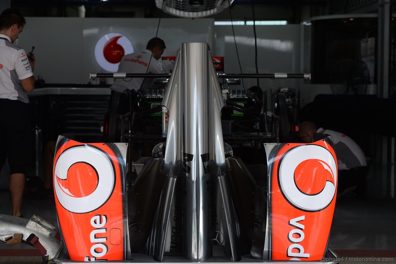 GP INDIA, 24.10.2013- McLaren Mercedes