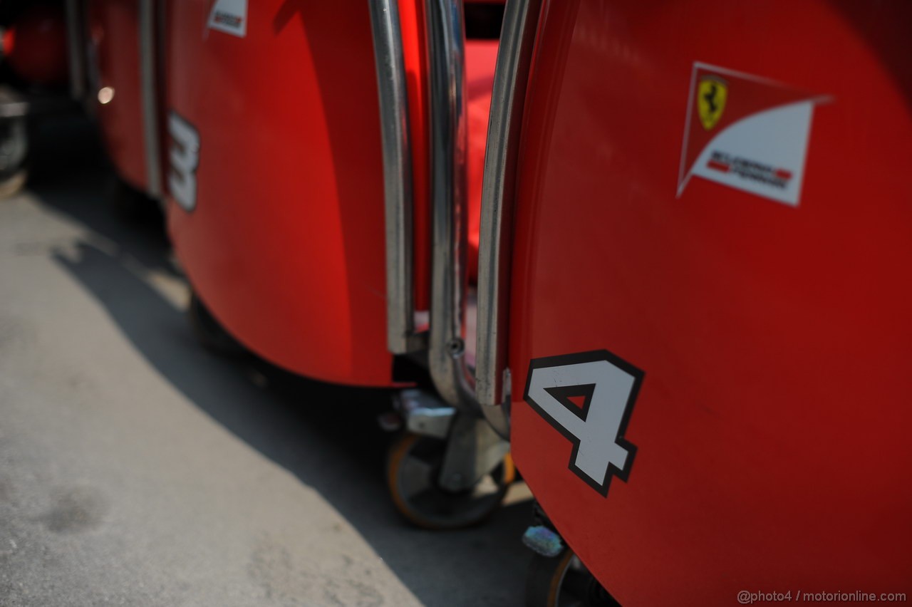 GP INDIA, 24.10.2013- Ferrari