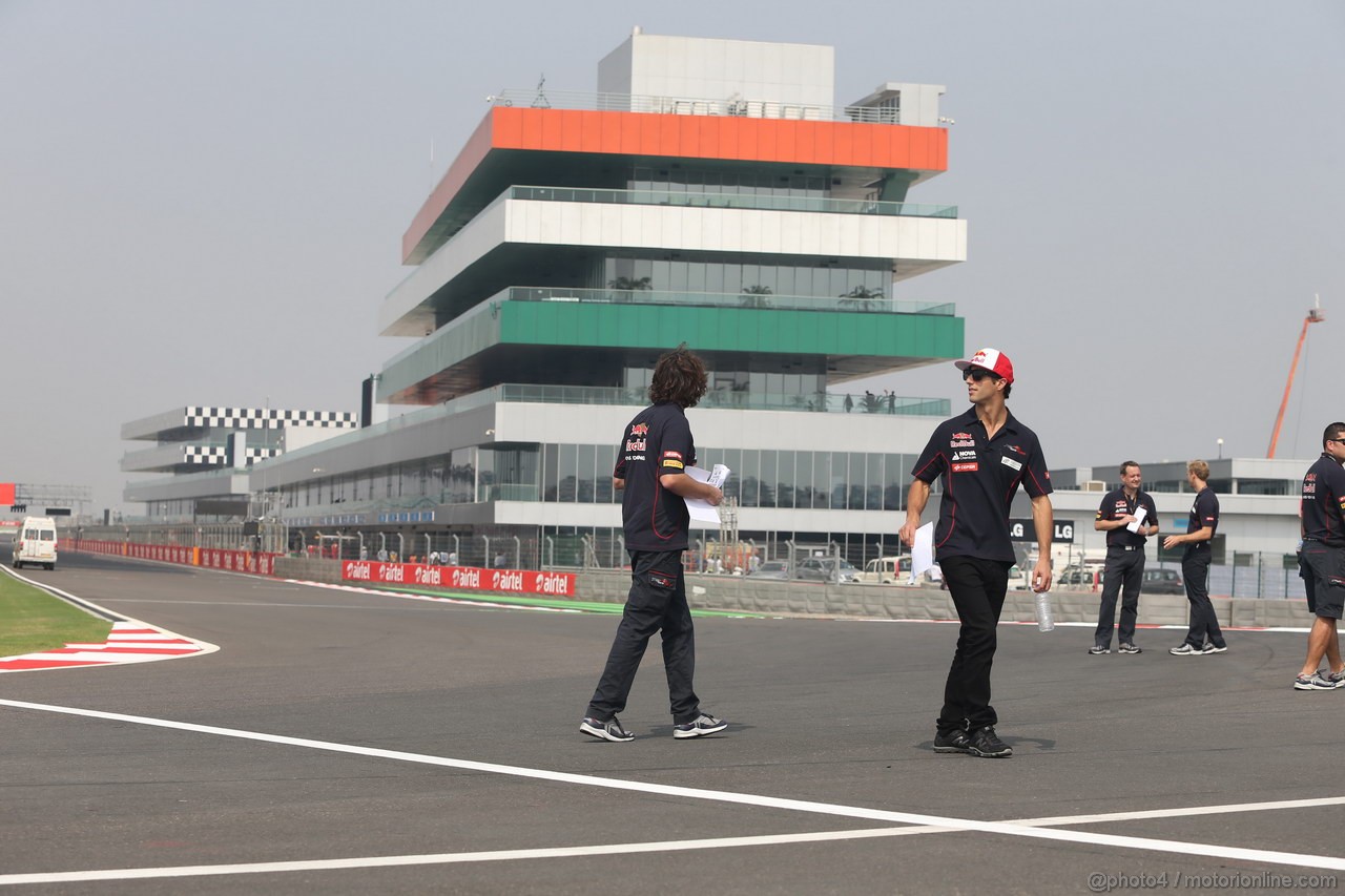 GP INDIA, Daniel Ricciardo (AUS) Scuderia Toro Rosso STR8 