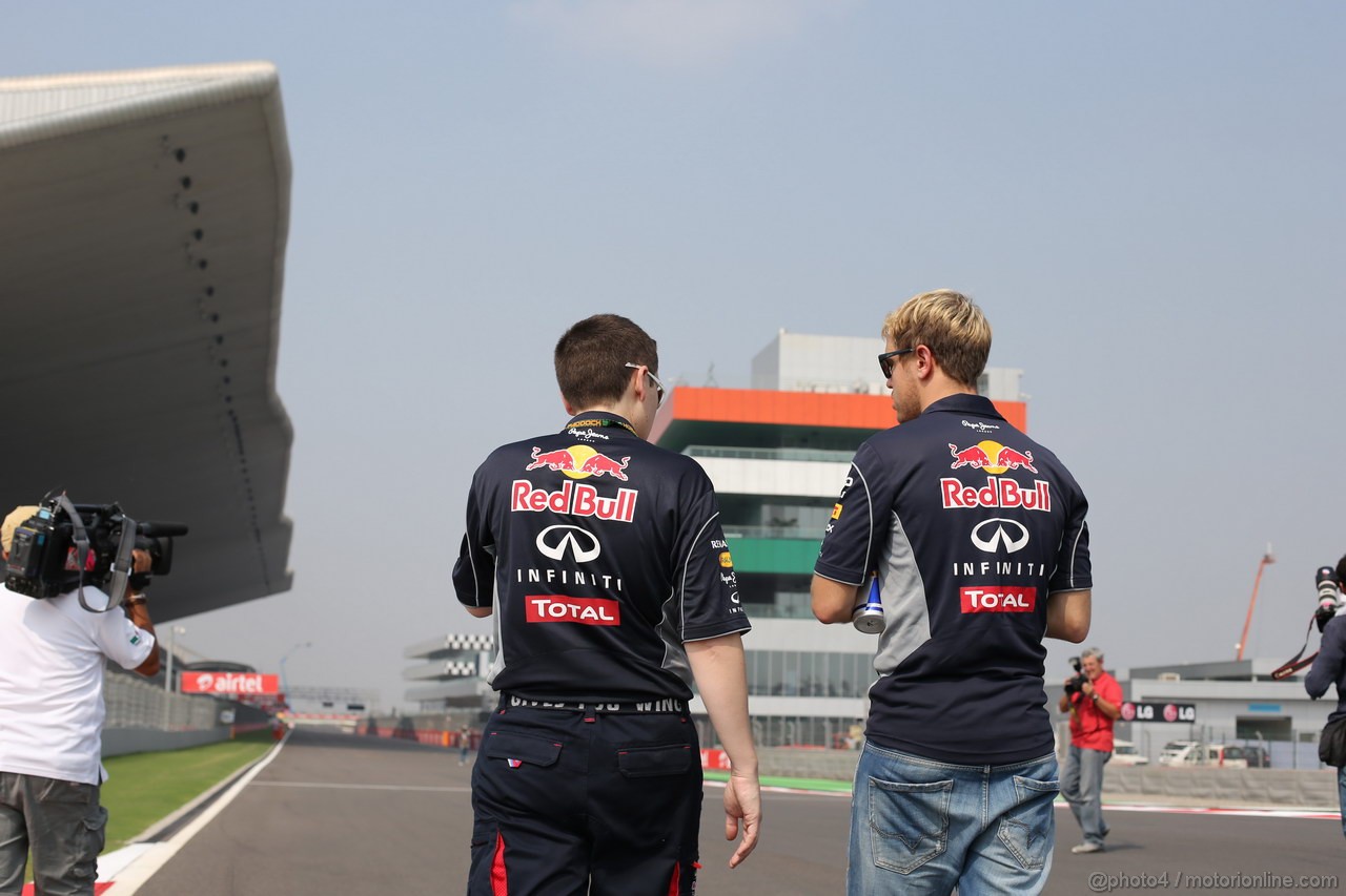 GP INDIA, Sebastian Vettel (GER) Red Bull Racing RB9 