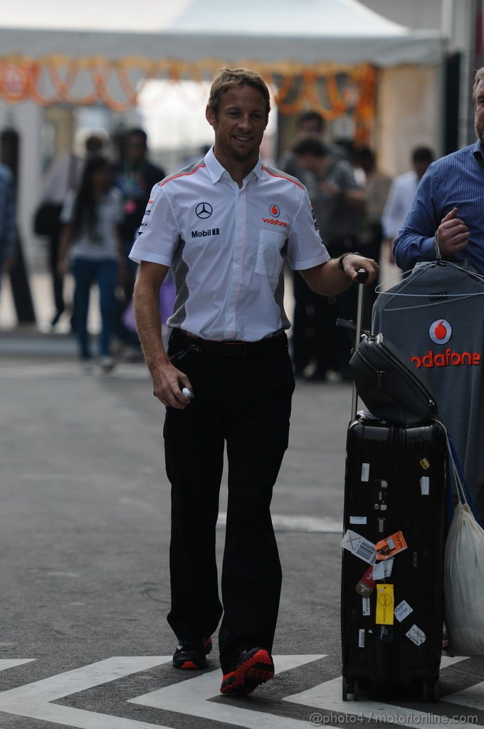 GP INDIA, Jenson Button (GBR) McLaren Mercedes MP4-28 