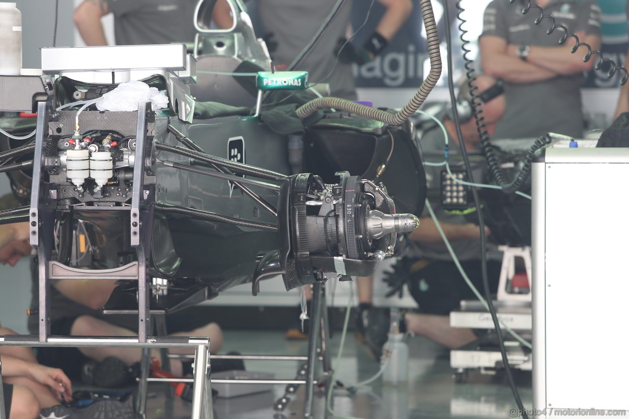 GP INDIA, Mercedes AMG F1 W04 tech details 