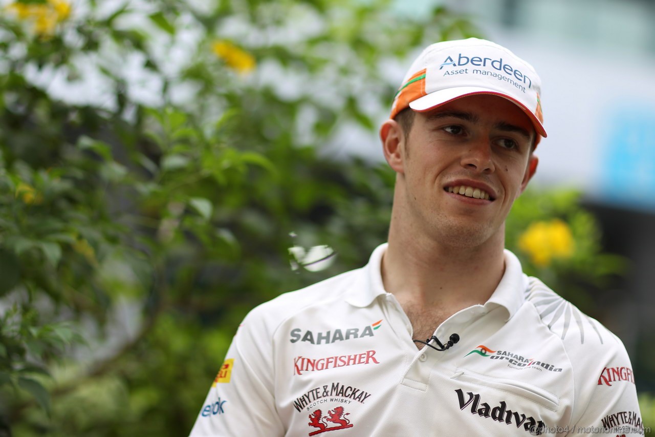 GP INDIA, 24.10.2013- Paul di Resta (GBR) Sahara Force India F1 Team VJM06 