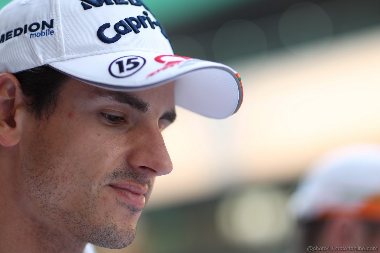 GP INDIA, 24.10.2013- Adrian Sutil (GER), Sahara Force India F1 Team VJM06 