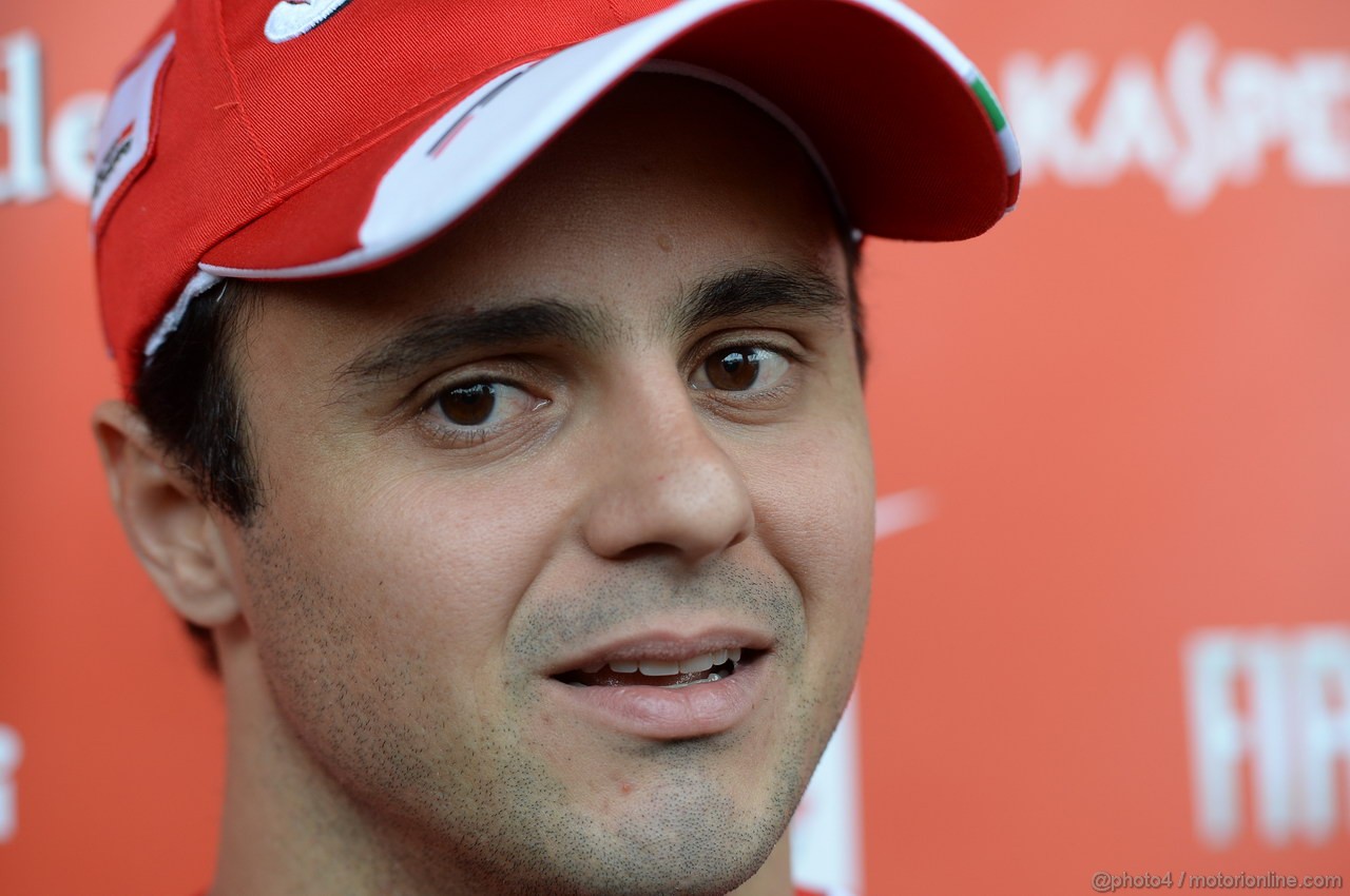 GP INDIA, 24.10.2013- Felipe Massa (BRA) Ferrari F138 