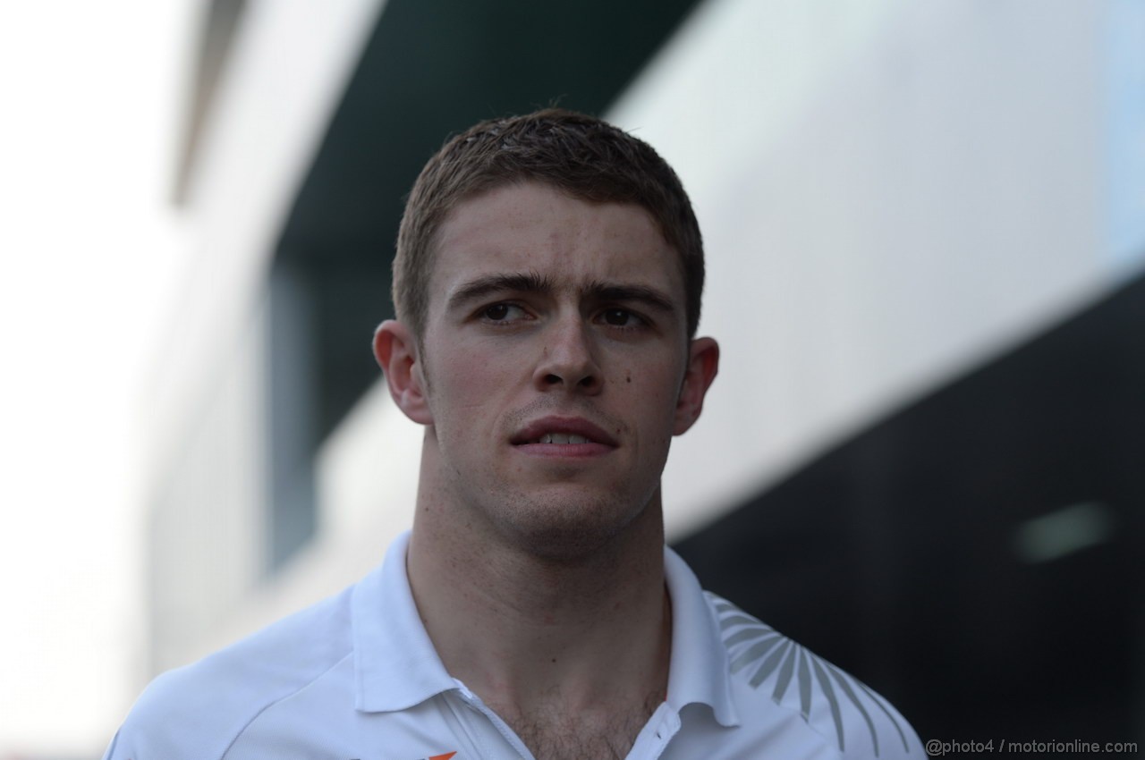 GP INDIA, 24.10.2013- Paul di Resta (GBR) Sahara Force India F1 Team VJM06 