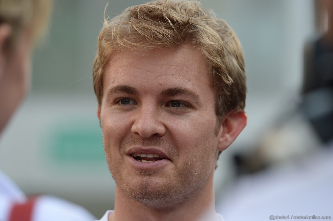 GP INDIA, 24.10.2013- Nico Rosberg (GER) Mercedes AMG F1 W04 