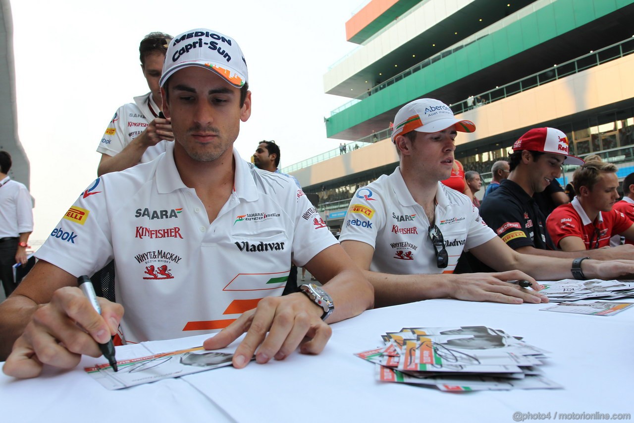 GP INDIA, 24.10.2013- Adrian Sutil (GER), Sahara Force India F1 Team VJM06 