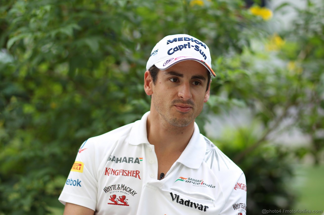 GP INDIA, 24.10.2013- Adrian Sutil (GER), Sahara Force India F1 Team VJM06 