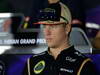 GP INDIA, 24.10.2013- Giovedi' press conference: Kimi Raikkonen (FIN) Lotus F1 Team E21 