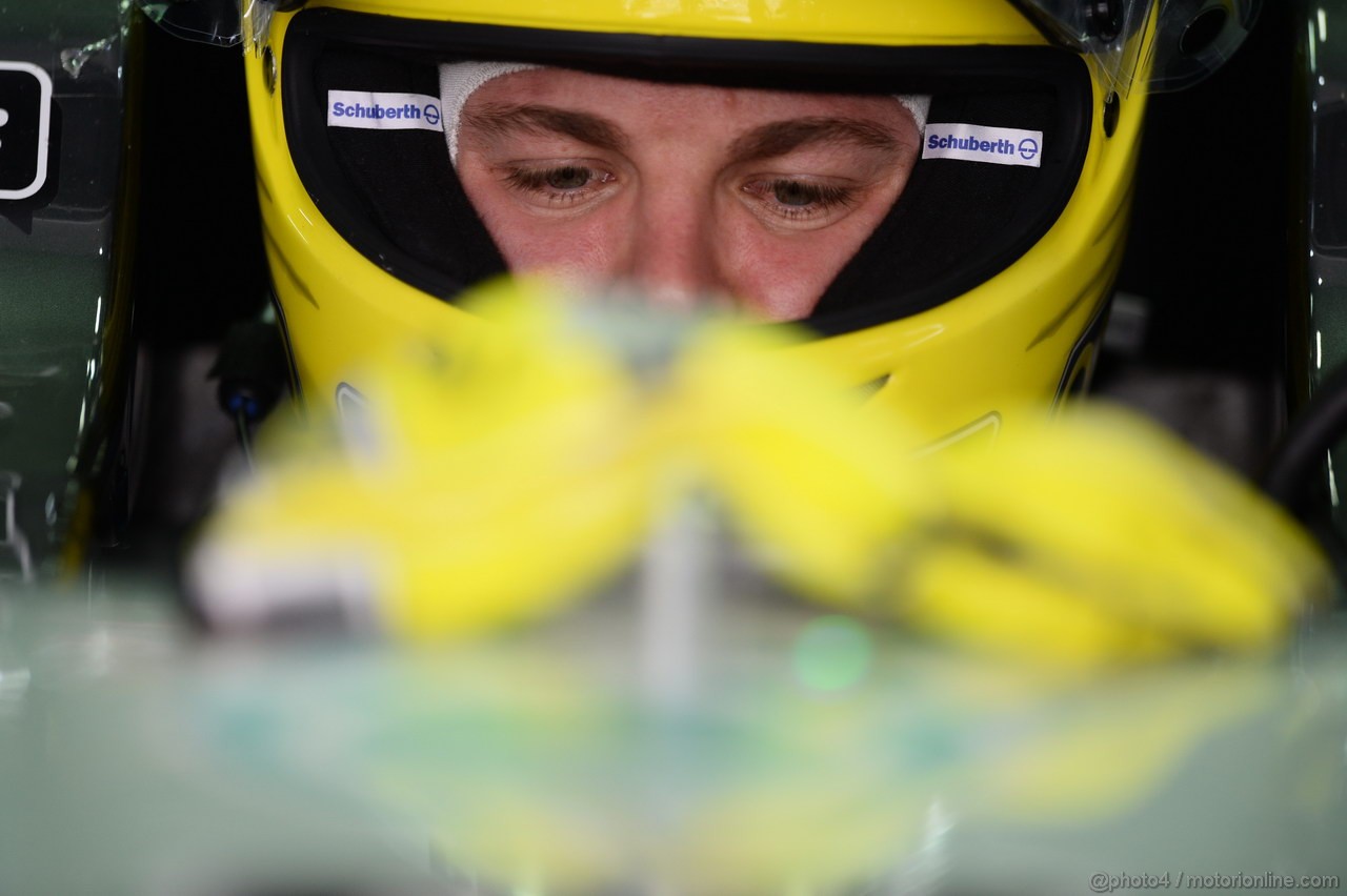 GP INDIA, 26.10.2013- Free practice 3: Nico Rosberg (GER) Mercedes AMG F1 W04 