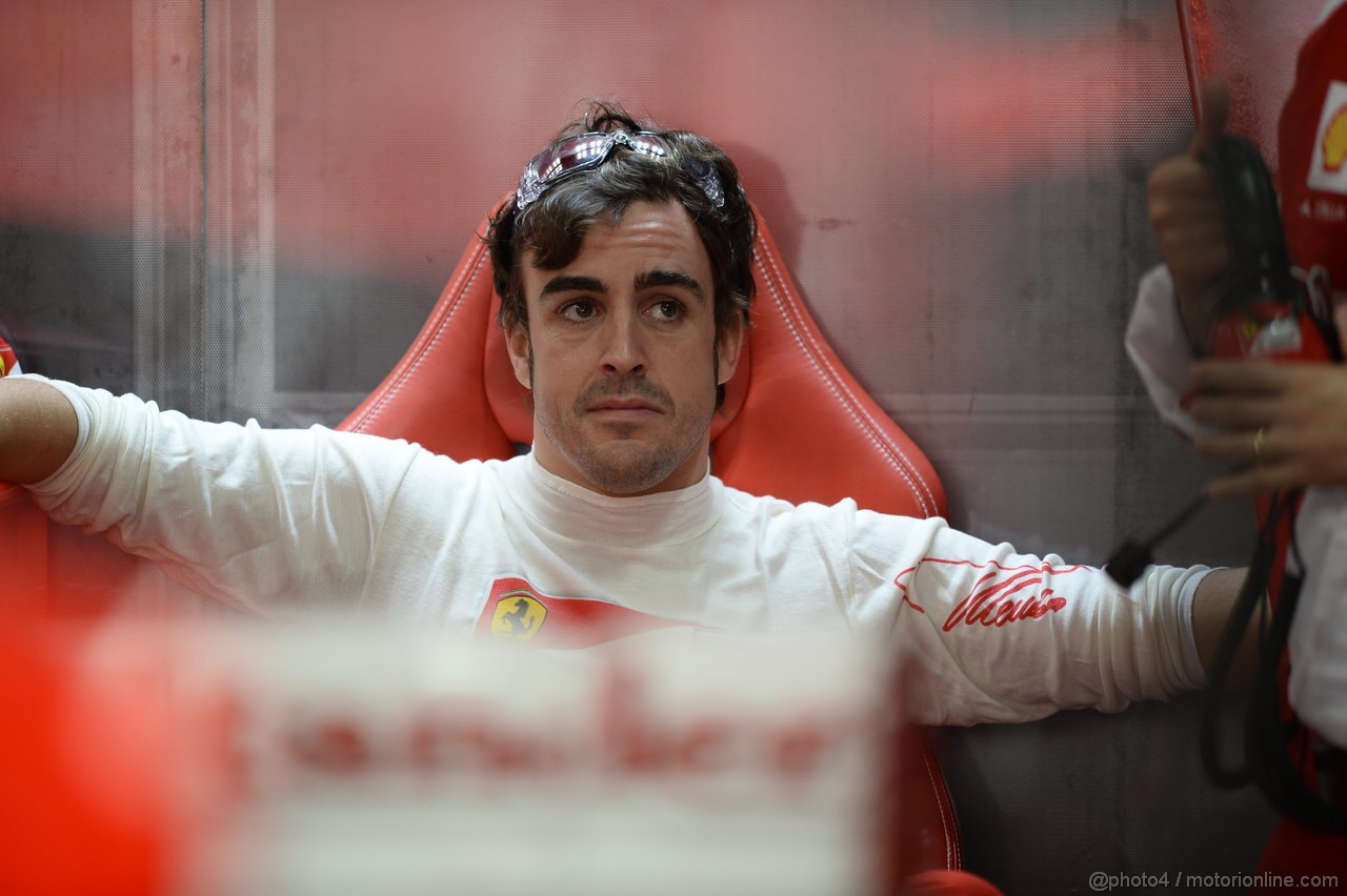 GP INDIA, 26.10.2013- Free practice 3: Fernando Alonso (ESP) Ferrari F138 