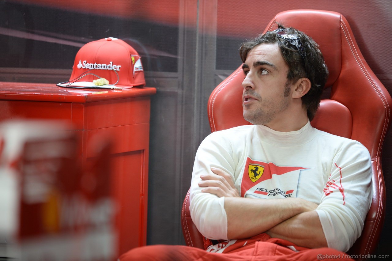 GP INDIA, 26.10.2013- Free practice 3: Fernando Alonso (ESP) Ferrari F138 