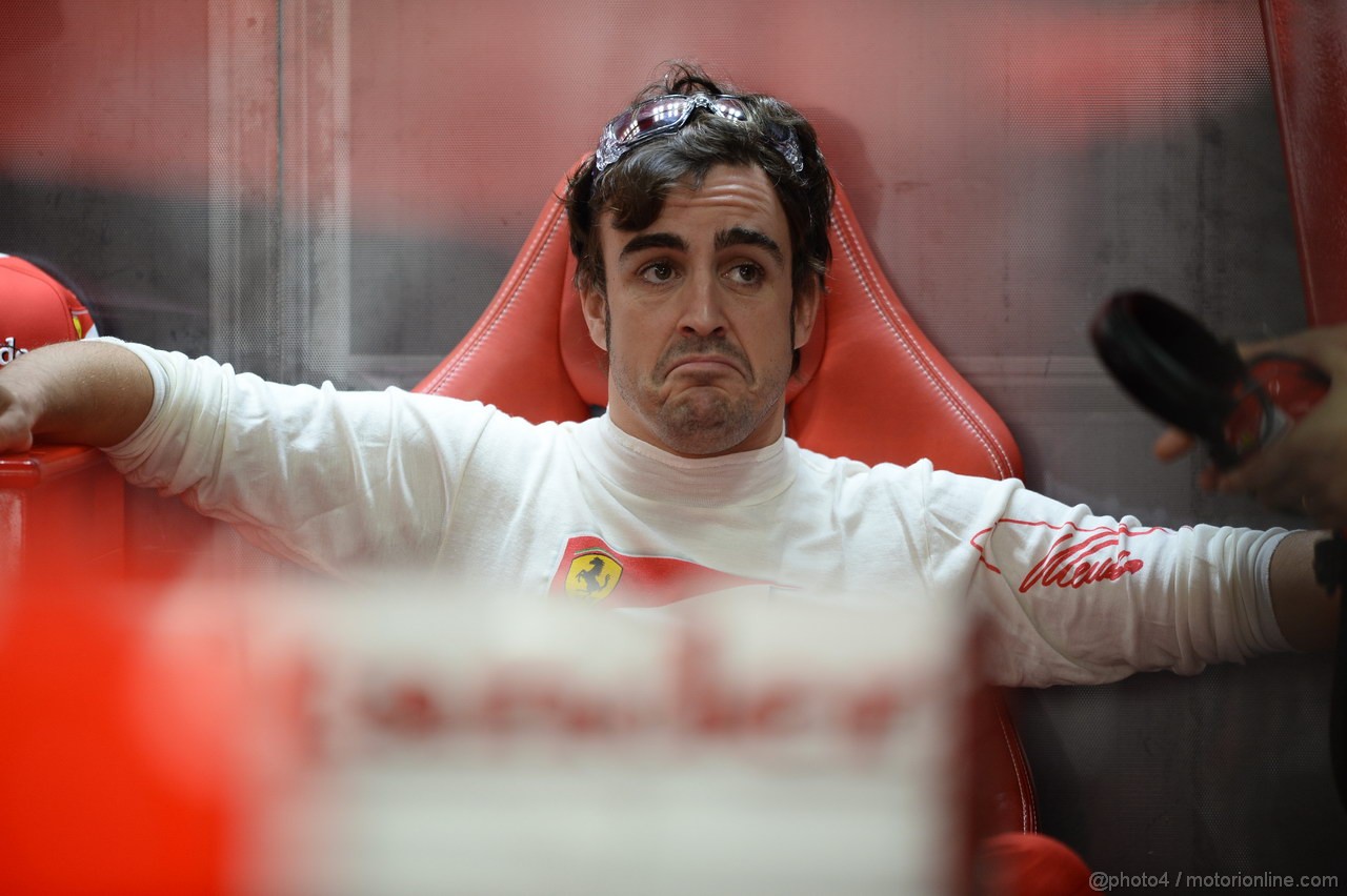 GP INDIA, 26.10.2013- Free practice 3: Fernando Alonso (ESP) Ferrari F138 