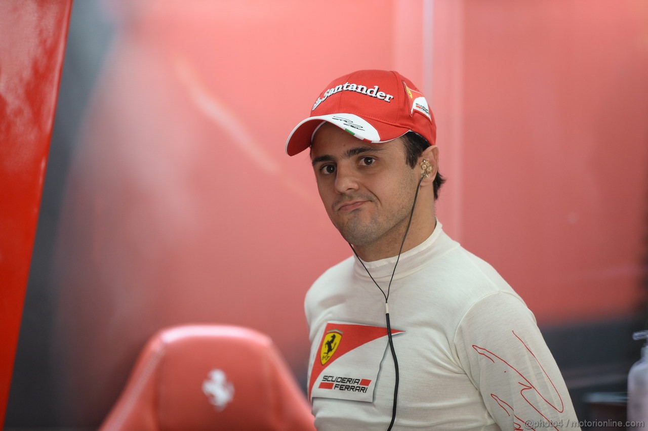 GP INDIA, 26.10.2013- Free practice 3: Felipe Massa (BRA) Ferrari F138 