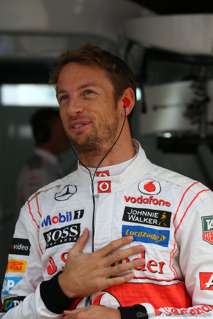 GP INDIA, 26.10.2013- Free practice 3: Jenson Button (GBR) McLaren Mercedes MP4-28 