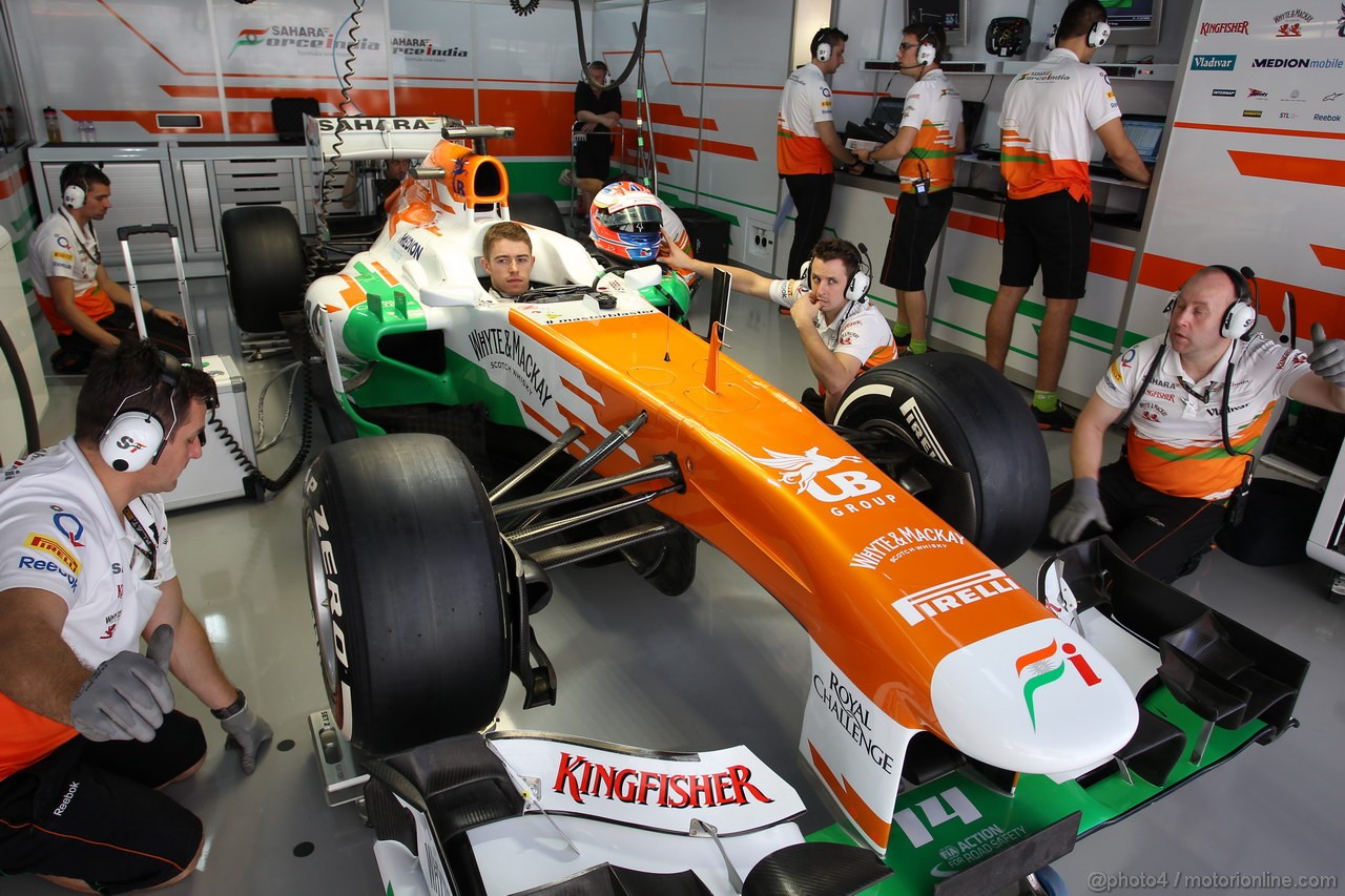 GP INDIA, 26.10.2013- Free practice 3: Paul di Resta (GBR) Sahara Force India F1 Team VJM06 