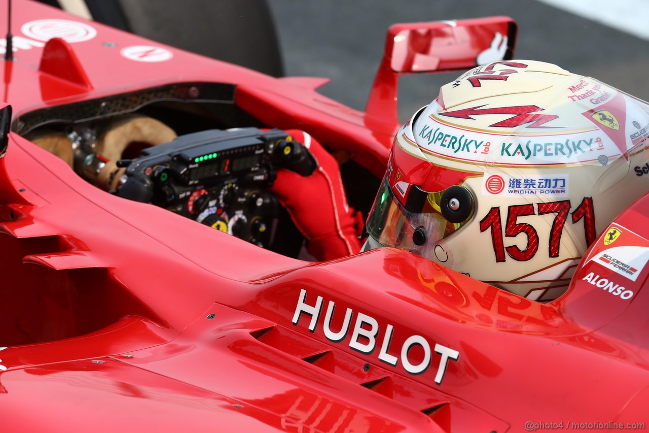 GP INDIA, 26.10.2013- Free practice 3: Fernando Alonso (ESP) Ferrari F138 