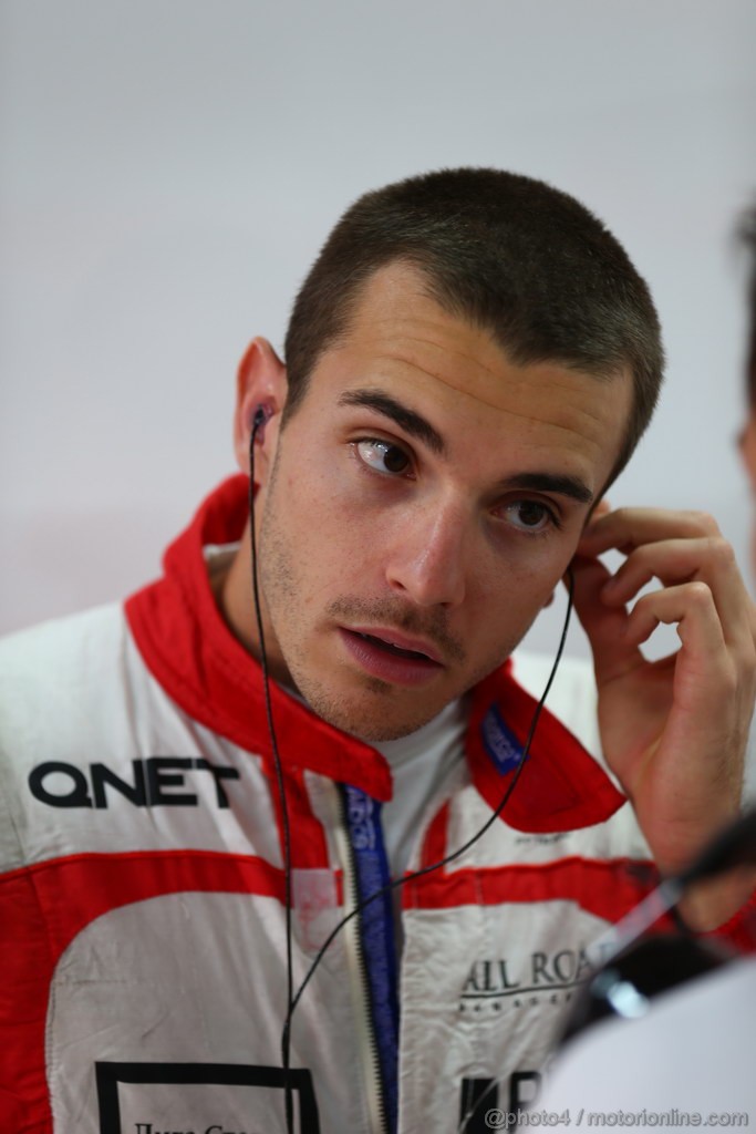 GP INDIA, 26.10.2013- Free practice 3: Jules Bianchi (FRA) Marussia F1 Team MR02 