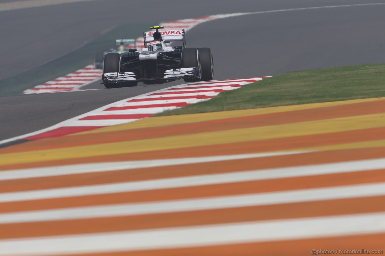 GP INDIA, 26.10.2013- Free practice 3: Valtteri Bottas (FIN), Williams F1 Team FW35 