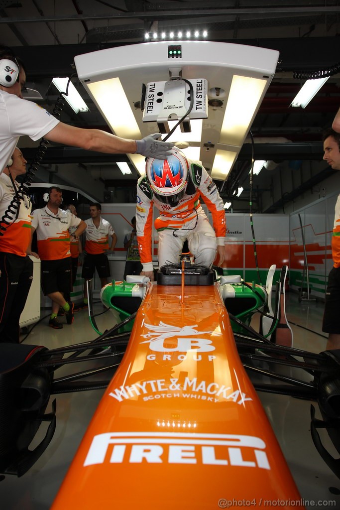 GP INDIA, 26.10.2013- Free practice 3: Paul di Resta (GBR) Sahara Force India F1 Team VJM06 