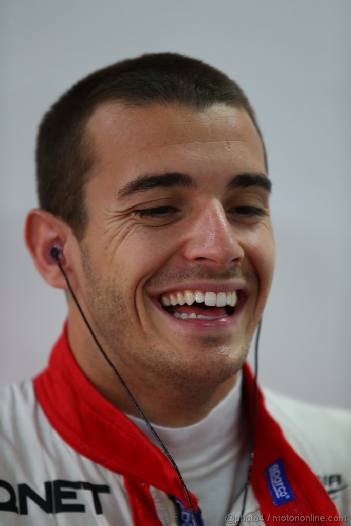 GP INDIA, 26.10.2013- Free practice 3: Jules Bianchi (FRA) Marussia F1 Team MR02 