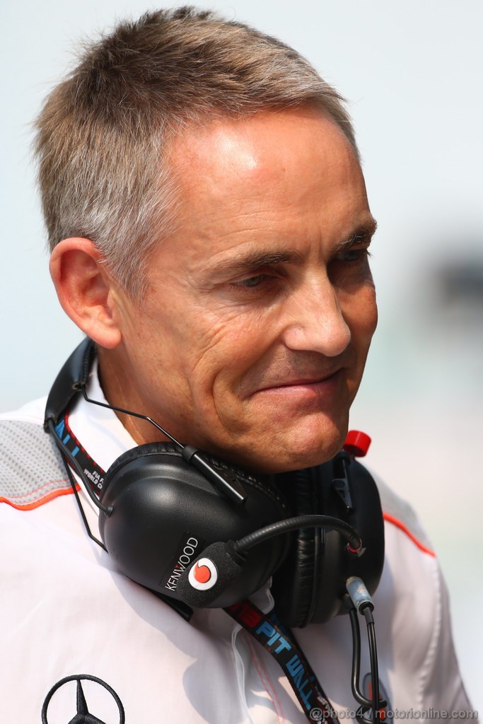 GP INDIA, 26.10.2013- Free practice 3: Martin Whitmarsh (GBR), Chief Executive Officer Mclaren 