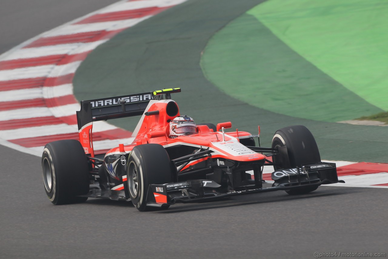 GP INDIA, 26.10.2013- Free practice 3: Max Chilton (GBR), Marussia F1 Team MR02 