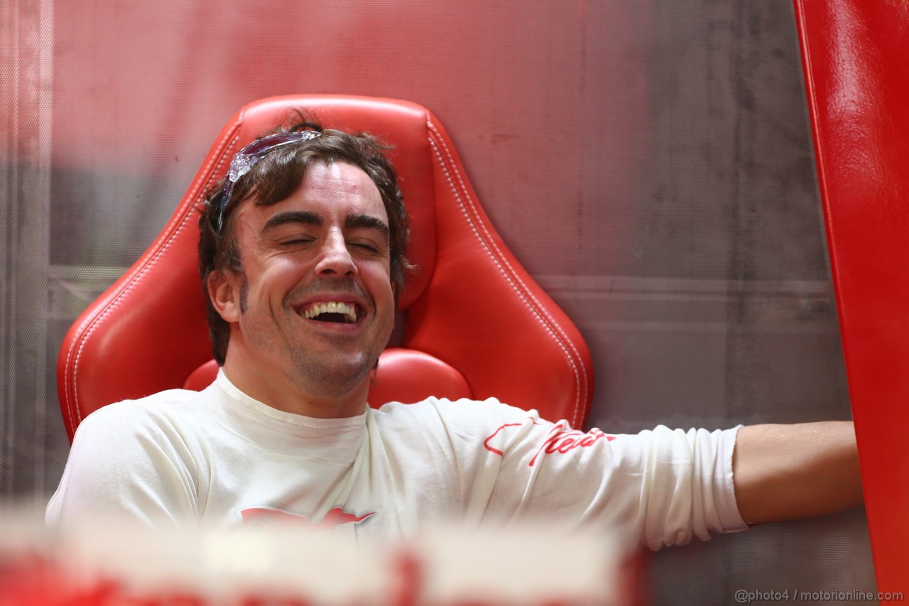 GP INDIA, 26.10.2013- Free practice 3: Fernando Alonso (ESP) Ferrari F138 