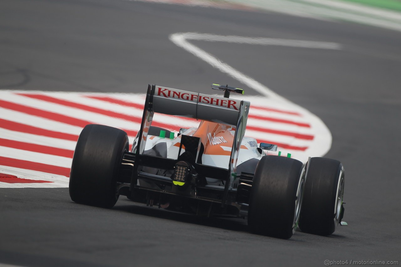 GP INDIA, 26.10.2013- Free practice 3: Adrian Sutil (GER), Sahara Force India F1 Team VJM06 