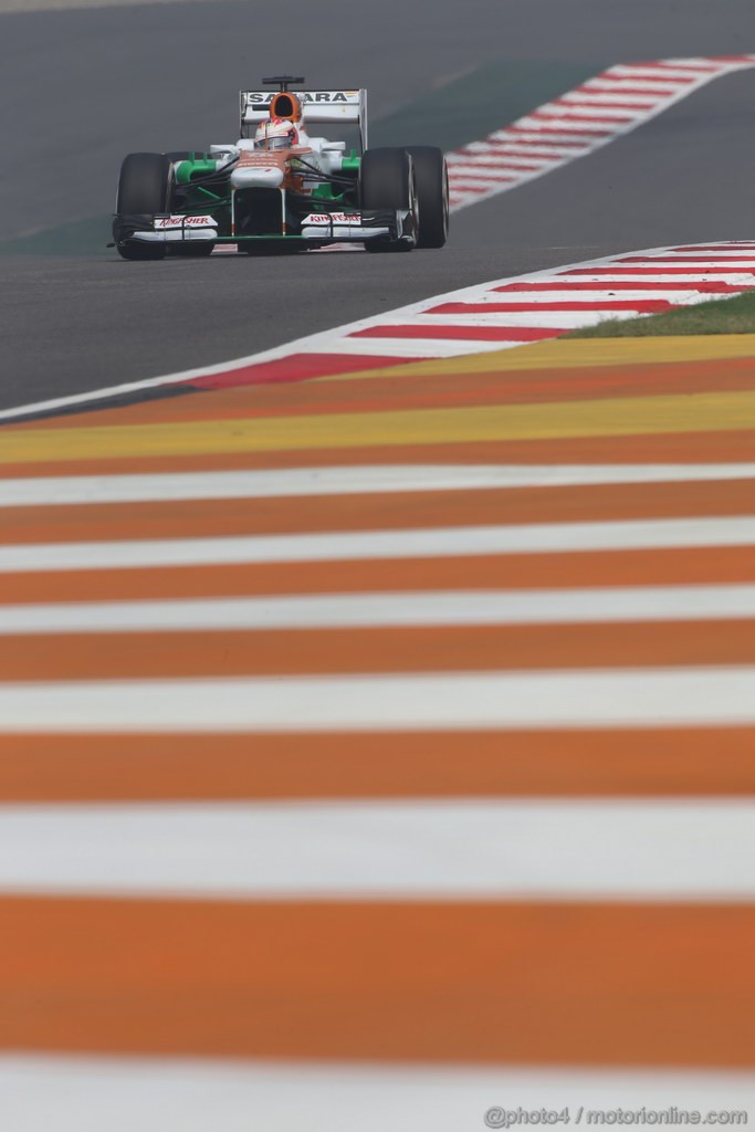 GP INDIA, 26.10.2013- Free practice 3: Paul di Resta (GBR) Sahara Force India F1 Team VJM06 