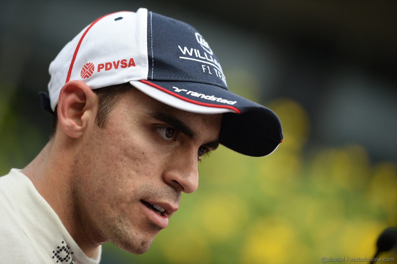 GP INDIA, 26.10.2013- Qualifiche: Pastor Maldonado (VEN) Williams F1 Team FW35 