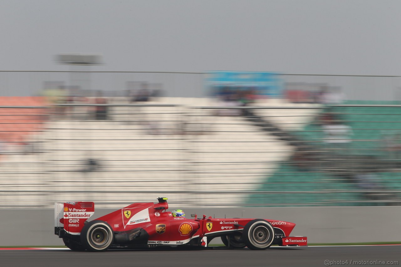 GP INDIA, 26.10.2013- Qualifiche: Felipe Massa (BRA) Ferrari F138 