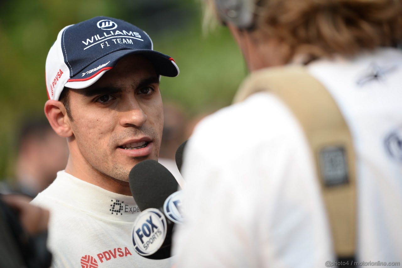 GP INDIA, 26.10.2013- Qualifiche: Pastor Maldonado (VEN) Williams F1 Team FW35 