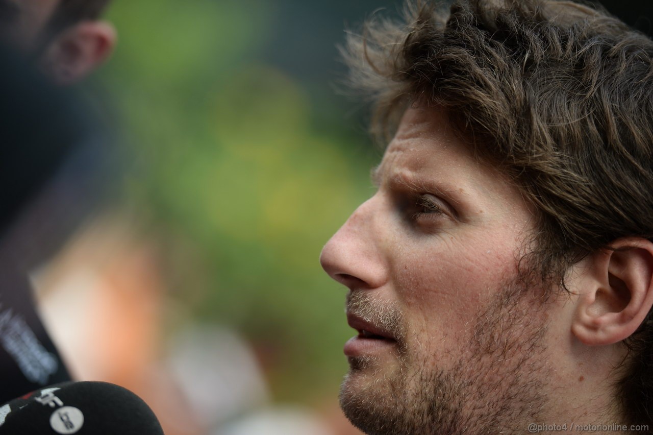 GP INDIA, 26.10.2013- Qualifiche: Romain Grosjean (FRA) Lotus F1 Team E21 