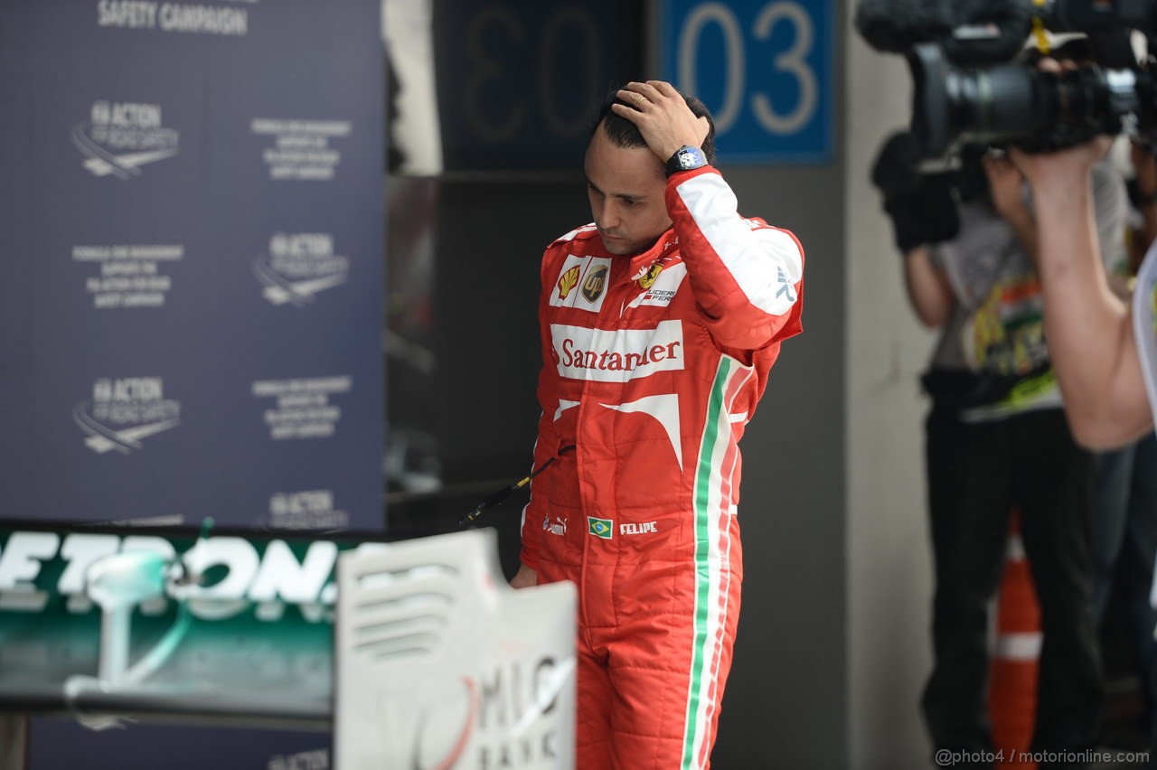 GP INDIA, 26.10.2013- Qualifiche: Felipe Massa (BRA) Ferrari F138 