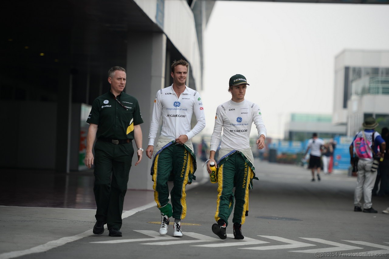 GP INDIA, 26.10.2013- Qualifiche: Giedo Van der Garde (NED), Caterham F1 Team CT03 