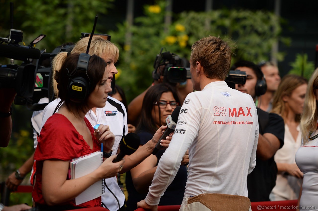 GP INDIA, 26.10.2013- Qualifiche: Max Chilton (GBR), Marussia F1 Team MR02 