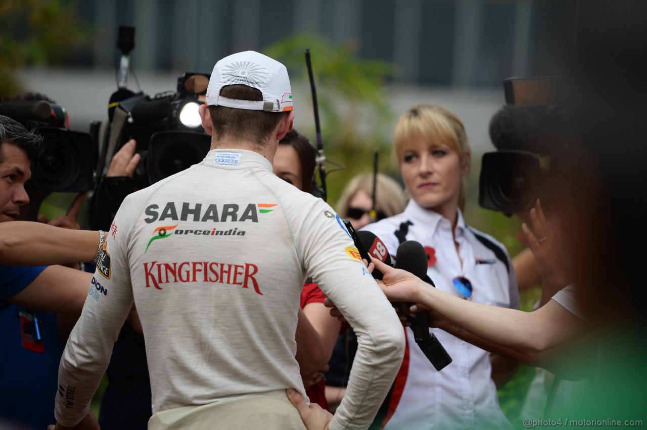 GP INDIA, 26.10.2013- Qualifiche: Paul di Resta (GBR) Sahara Force India F1 Team VJM06 