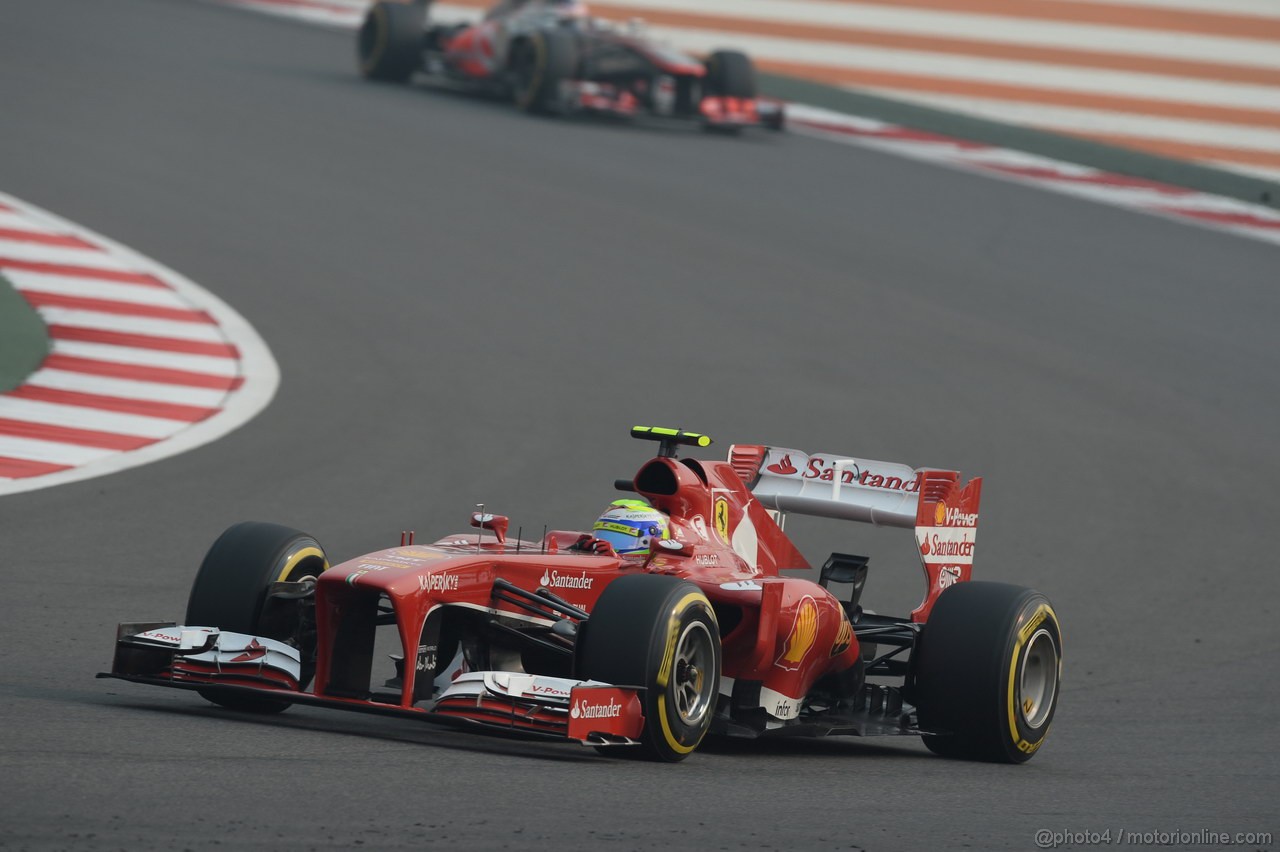 GP INDIA, 26.10.2013- Qualifiche: Felipe Massa (BRA) Ferrari F138 