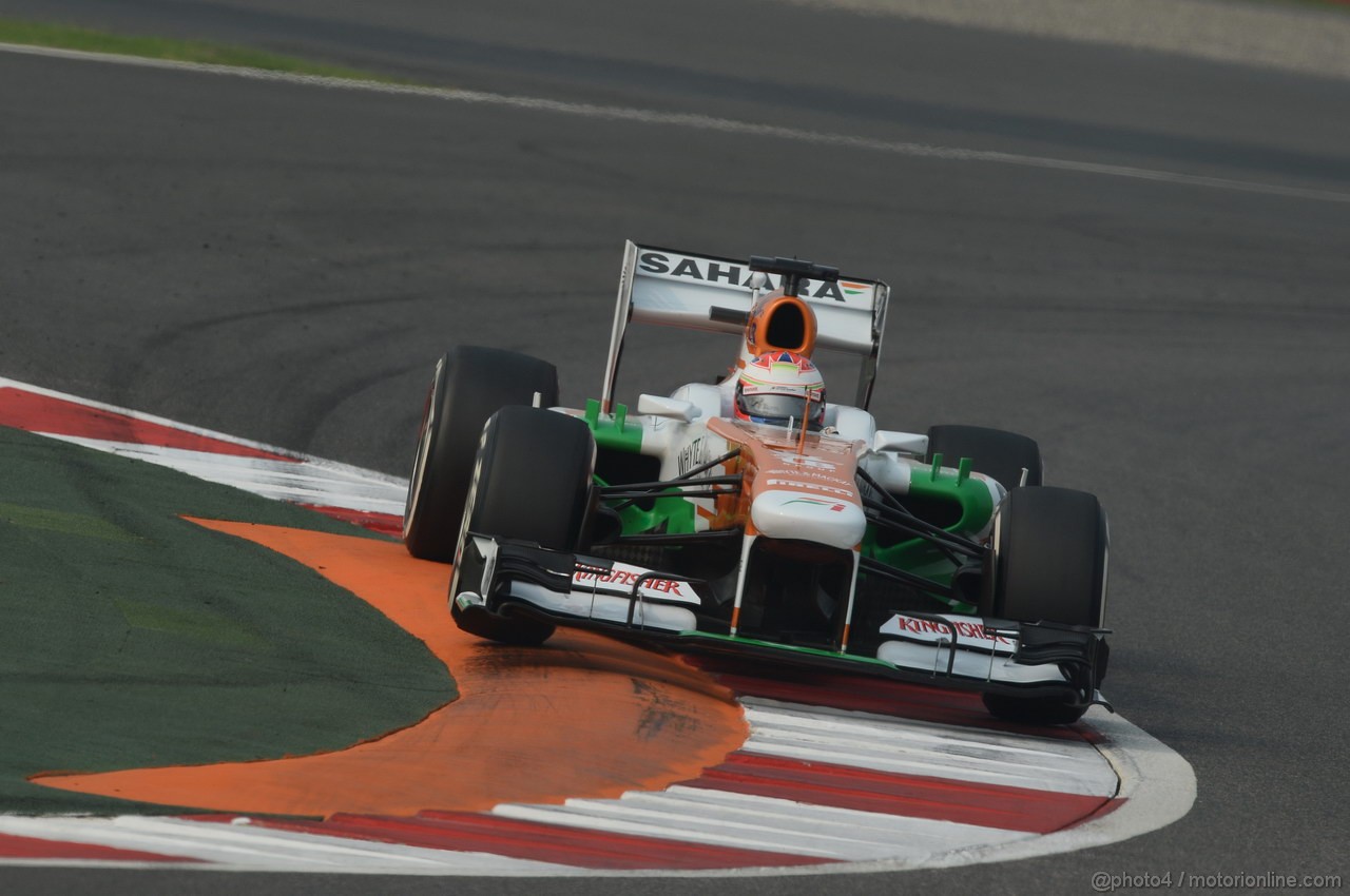 GP INDIA, 26.10.2013- Qualifiche: Paul di Resta (GBR) Sahara Force India F1 Team VJM06 