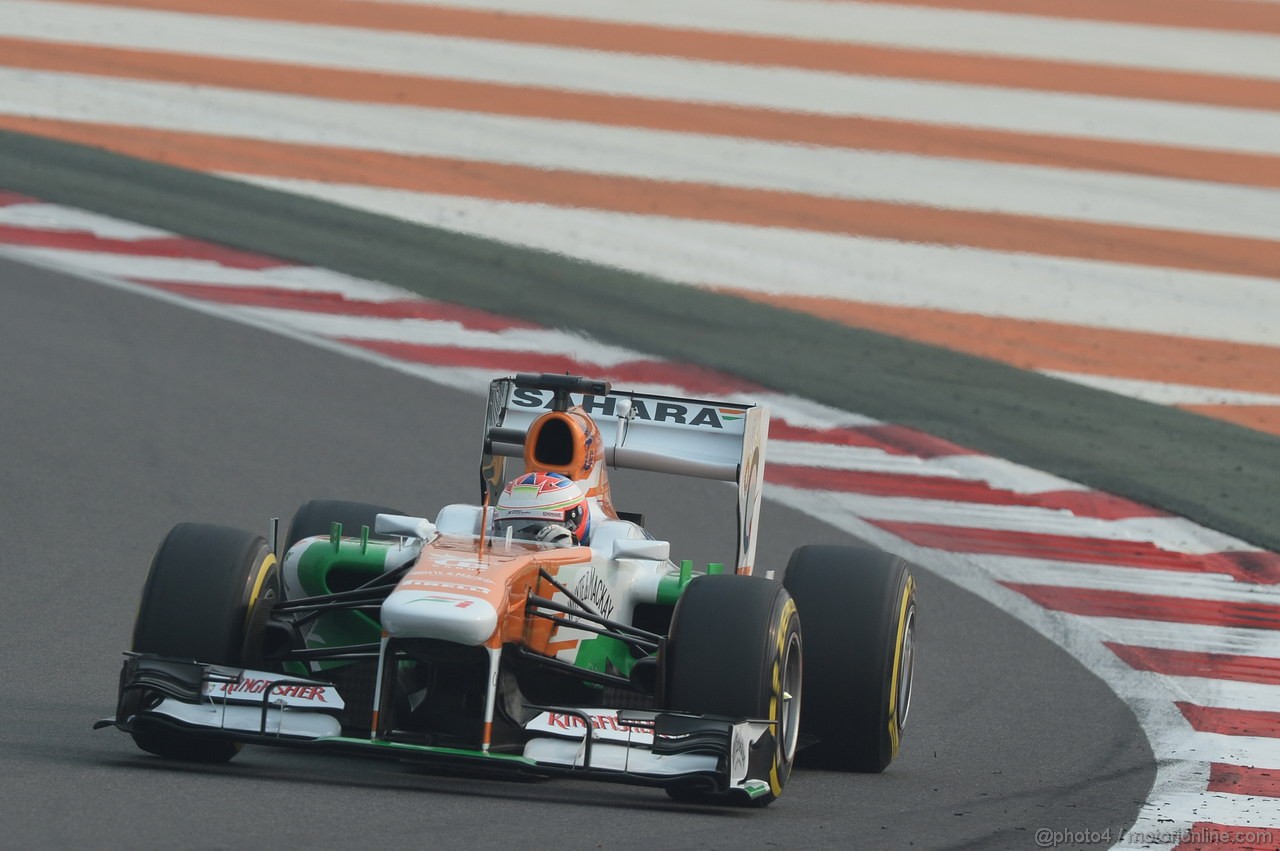GP INDIA, 26.10.2013- Qualifiche: Paul di Resta (GBR) Sahara Force India F1 Team VJM06 