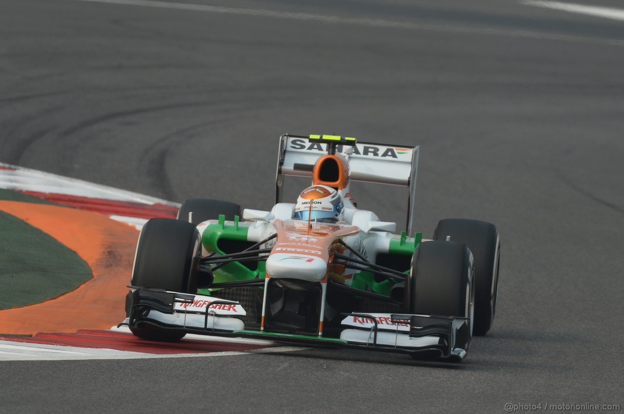 GP INDIA, 26.10.2013- Qualifiche: Adrian Sutil (GER), Sahara Force India F1 Team VJM06 