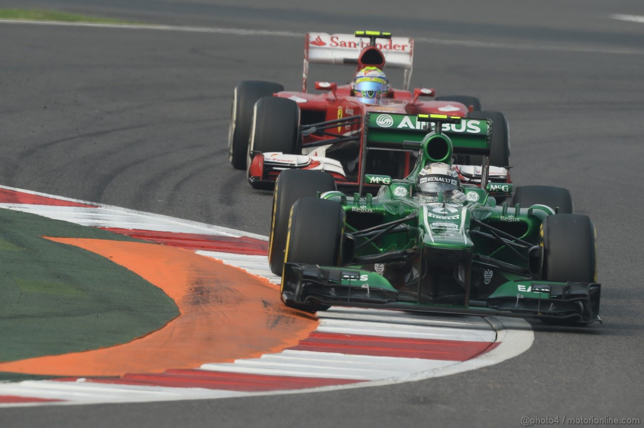 GP INDIA, 26.10.2013- Qualifiche: Giedo Van der Garde (NED), Caterham F1 Team CT03 