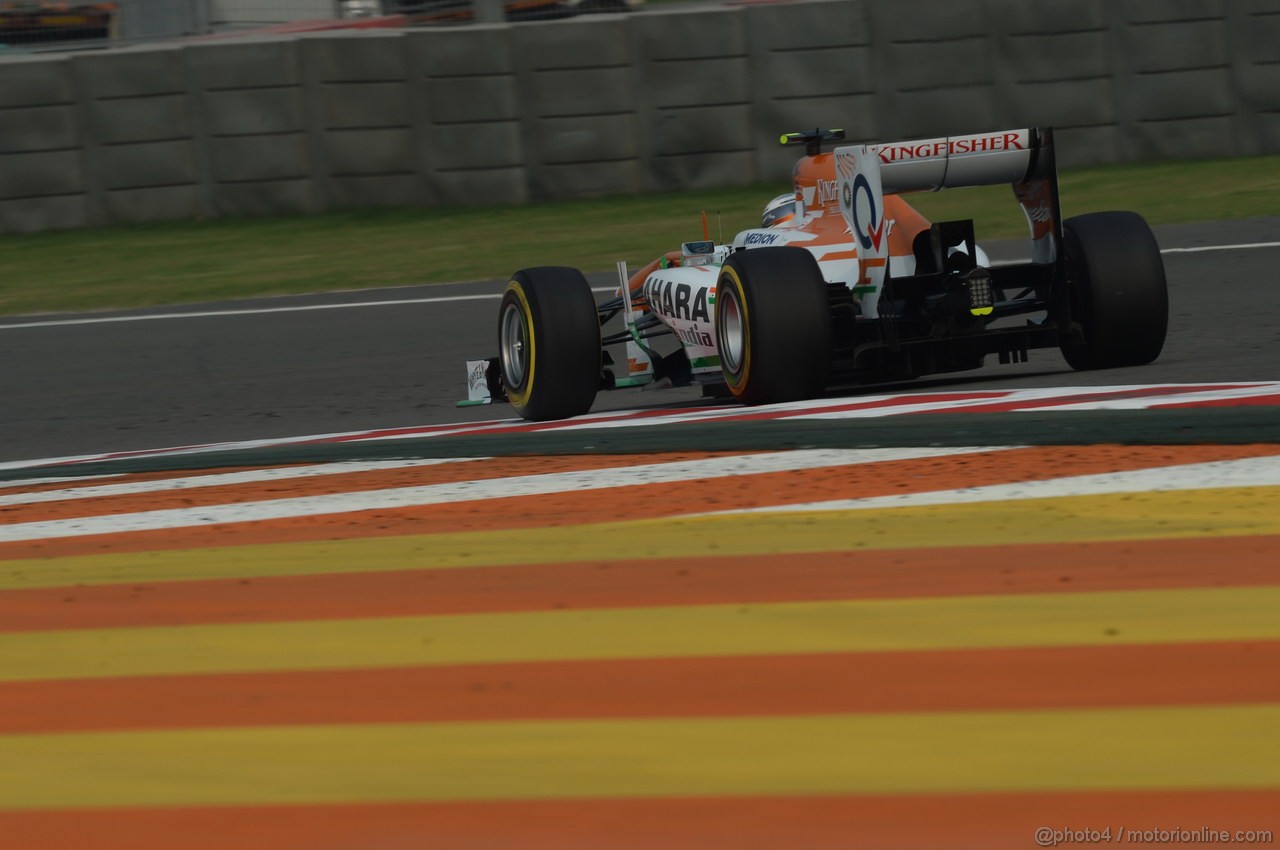 GP INDIA, 26.10.2013- Qualifiche: Adrian Sutil (GER), Sahara Force India F1 Team VJM06 