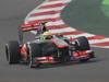 GP INDIA, 26.10.2013- Free practice 3: Sergio Perez (MEX) McLaren MP4-28 