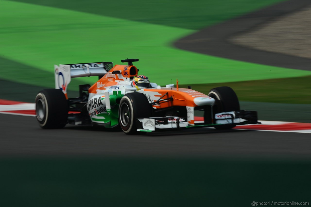 GP INDIA, 25.10.2013- Prove Libere 1: Paul di Resta (GBR) Sahara Force India F1 Team VJM06 