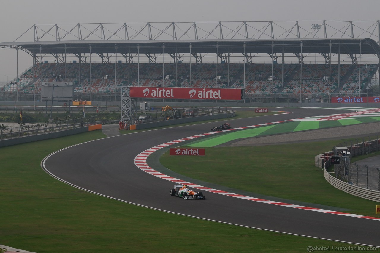 GP INDIA, 25.10.2013- Prove Libere 1: Adrian Sutil (GER), Sahara Force India F1 Team VJM06 